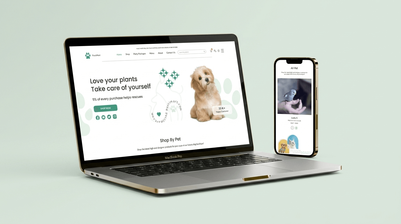 PucciMart — Pet Shop