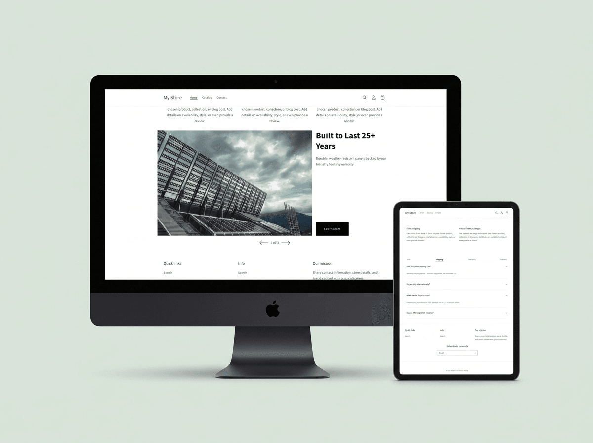 Shopify Store