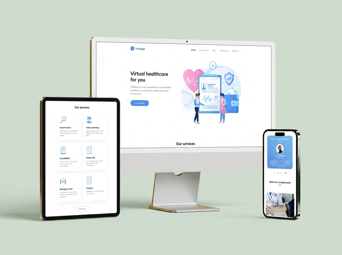 Trafalgar Landing Page